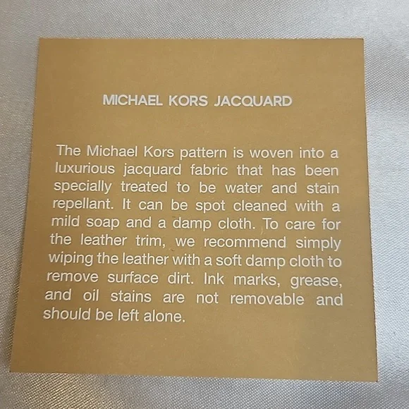 MICHAEL Michael Kors Signature Shoulder Bag Black/Brown NWT - Picture 9 of 14